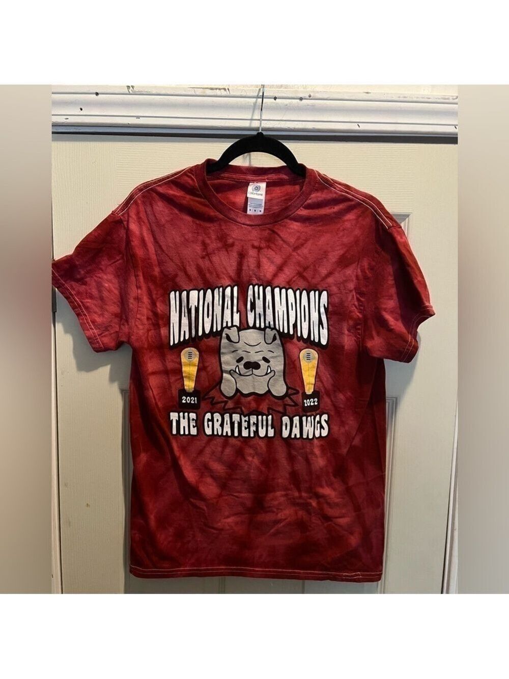 Georgia Bulldogs National Champions - The Grateful Dogs - Back To Back T-Shirt